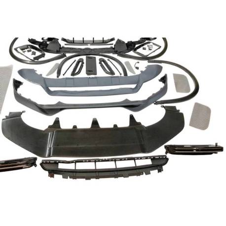 Paragolpes Delantero Porsche Cayenne 2011-2014 Look 2020 Turbo Spoiler