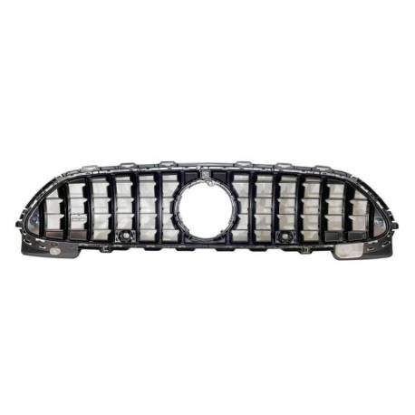 Parrilla Mercedes W206 2022+ Look GT Full Black Cámara