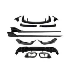 Kit De Carrocería BMW G05 X5 LCI 2023+ Look M Performance Brillante Negro