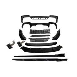 Kit De Carrocería BMW X3 G01 2018-2021 Look M Performance Brillante Negro