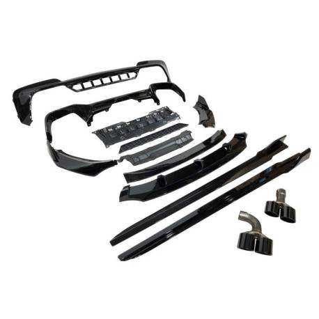 Kit De Carrocería BMW X3 G01 2018-2021 Look M Performance Brillante Negro