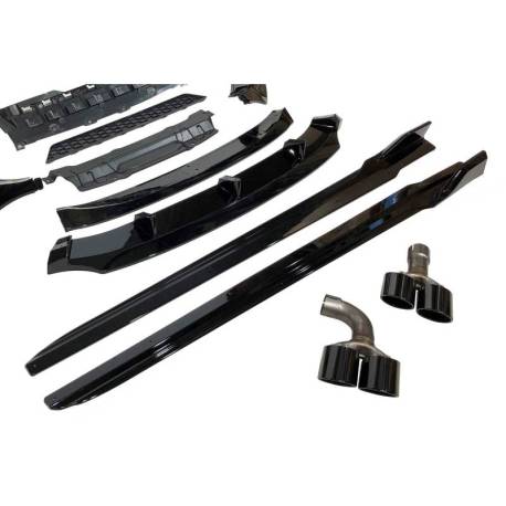 Kit De Carrocería BMW X3 G01 2018-2021 Look M Performance Brillante Negro