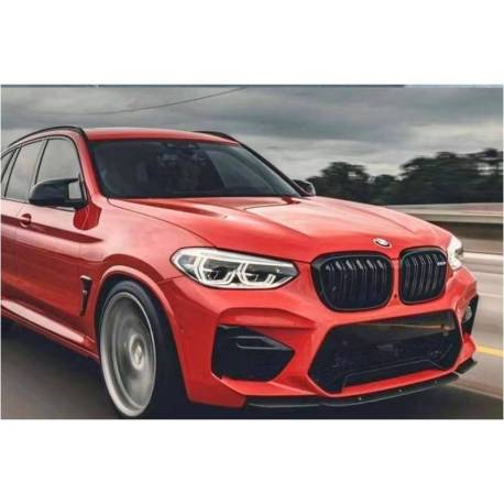 Kit De Carrocería BMW X3 G01 2018-2021 Look M Performance Brillante Negro