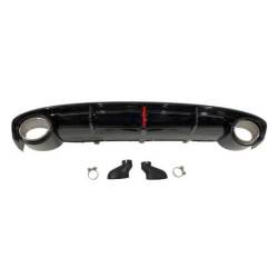 Difusor Trasero Audi A7 2011-2014 Look RS7 para SLine / S7