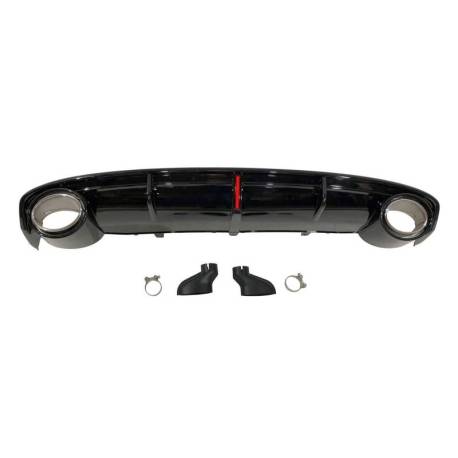 Difusor Trasero Audi A7 2011-2014 Look RS7 para SLine / S7