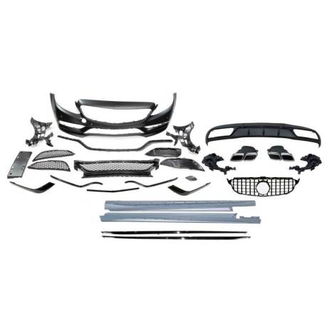 Kit De Carrocería Mercedes W205 2014-2018 4P / SW Look C63