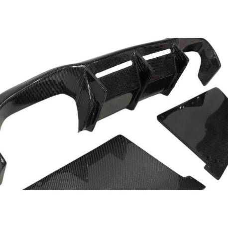 Difusor Trasero BMW F87 Look M2 Carbono