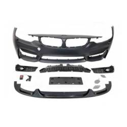 Paragolpes Delantero BMW F32 F33 F36 Look M4 III Lip spoiler
