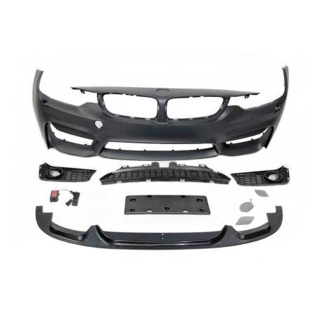 Paragolpes Delantero BMW F32 F33 F36 Look M4 III Lip spoiler