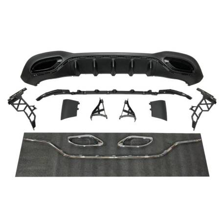 Difusor Trasero Mercedes W177 Look AMG