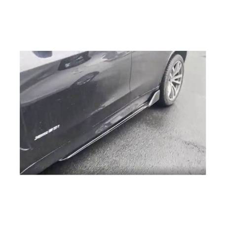 Difusor Taloneras BMW X5 F15 Look M-Performance Negro Brillante