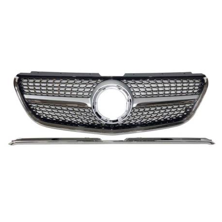Parrilla Mercedes Vito W447 2022+ Look Diamond