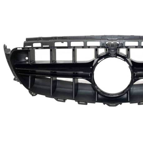 Parrilla Mercedes W213 4 puertas 16-19 / S213 16+ / C238 16+ Look AMG E63 Cámara Black
