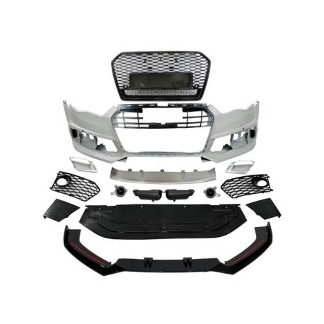 Paragolpes Delantero Audi A6 2015-2018 C7 Look RS6 Spoiler