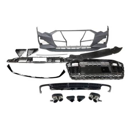 Kit De Carrocería Audi A6 C8 19-21 Avant / Sedan Look RS6