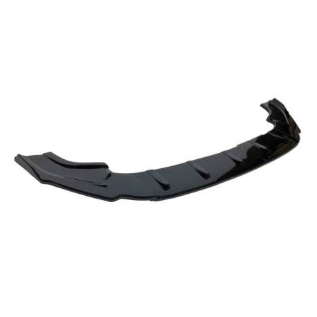 Spoiler Delantero Volkswagen Golf 7 / 7.5 Look R / R-LINE / GTI Negro Brillante