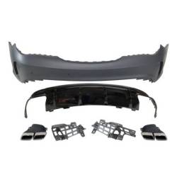 Paragolpes Trasero Mercedes W117 2013-2018 LCI 4P / SW Look AMG A45