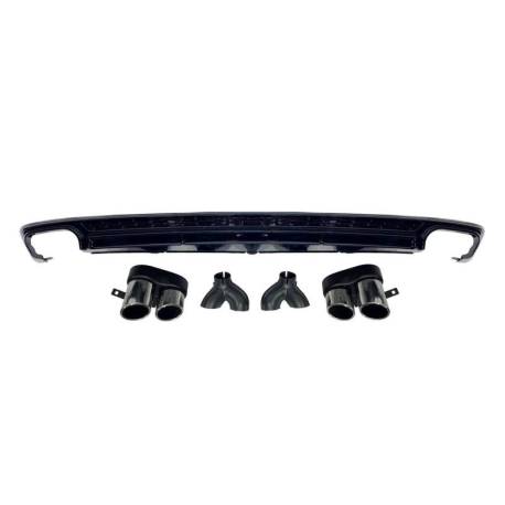 Difusor Trasero Audi A6 / A6 Avant C8 Look S6