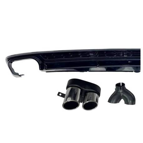 Difusor Trasero Audi A6 / A6 Avant C8 Look S6