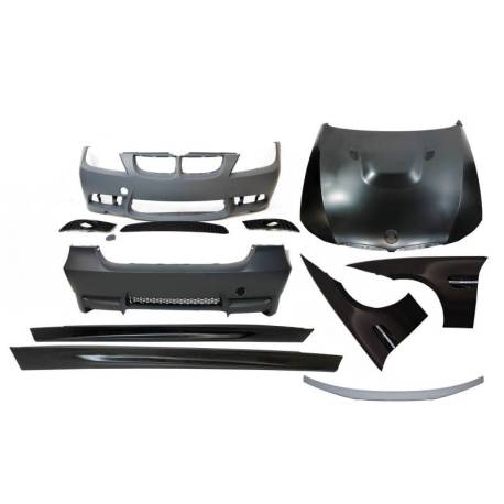 Kit De Carrocería BMW E90 05-08 Look M3 Con Aletas