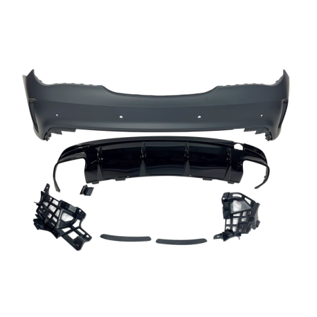 Paragolpes Trasero Mercedes W117 2013-2018 LCI 4P / SW Look AMG A45