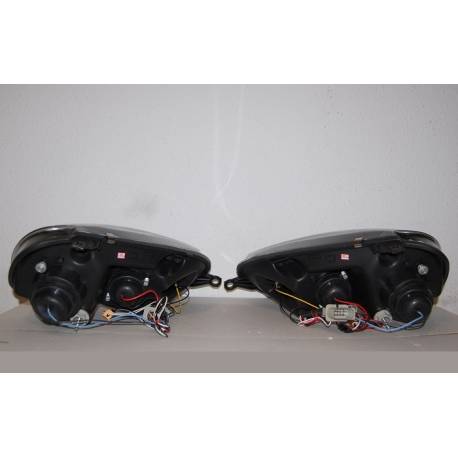 Faros Delanteros Luz De Dia Volkswagen Golf 5 Black