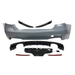 Paragolpes Trasero BMW F30 Look M Performance 2 Salidas doble  Punteras
