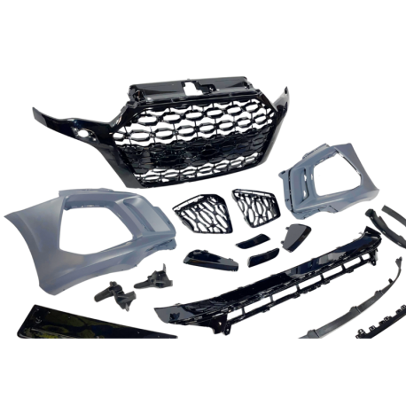 Paragolpes Delantero Audi A3 3 Puertas / Sportback 2012-2015 Look RS3 21