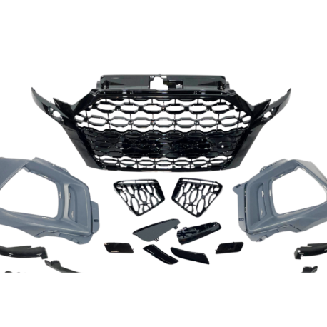 Paragolpes Delantero Audi A3 3 Puertas / Sportback 2017-2019 Look RS3 21