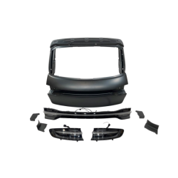 Portón Porsche Macan 2014-2019 Look 2020 Aluminio