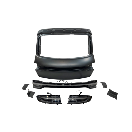 Portón Porsche Macan 2014-2019 Look 2020 Aluminio