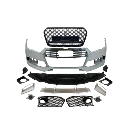 Paragolpes Delantero Audi A7 2015-2018 Look RS7 Cámara