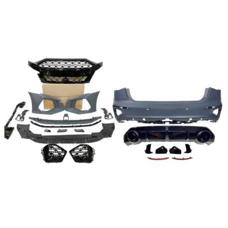 Kit De Carrocería Audi A3 Sedan 2019-2024 Look RS3