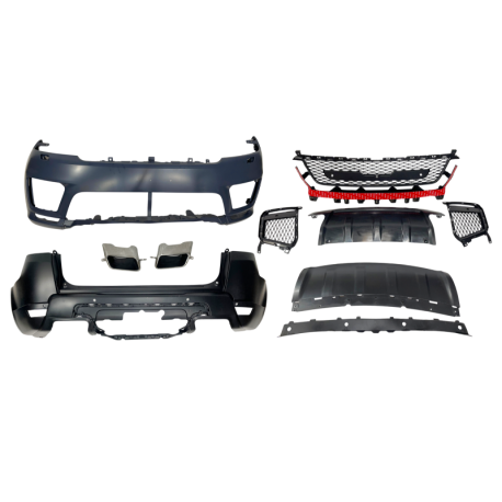Paragolpes Delantero Range Rover Sport L494 Facelift 2018+ Look SVR Model II