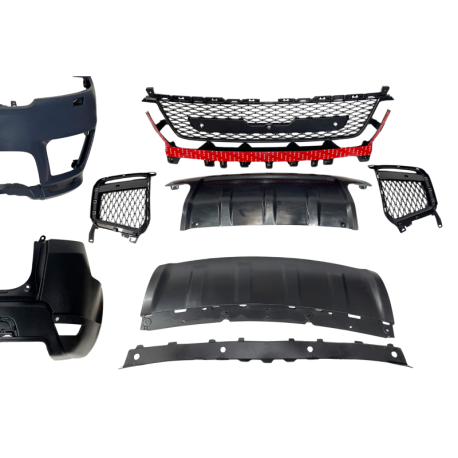 Paragolpes Delantero Range Rover Sport L494 Facelift 2018+ Look SVR Model II