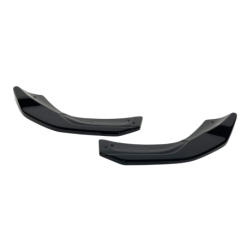 Punteras traseras Mercedes W177 Look A45 Negro Brillo