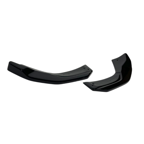 Punteras traseras Mercedes W177 Look A45 Negro Brillo