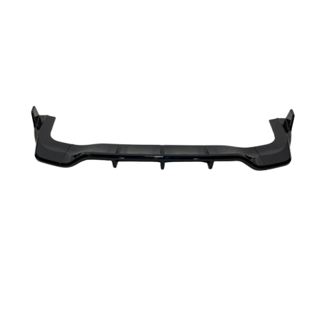 Difusor Trasero Mercedes C254 GLC 2023+ Coupe look AMG GLC63 Negro Brillo