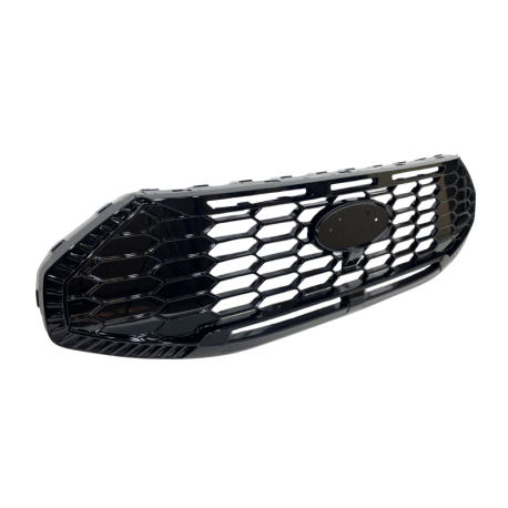 Parrilla Ford Transit Custom 2024+ Look Raptor Negro Brillante