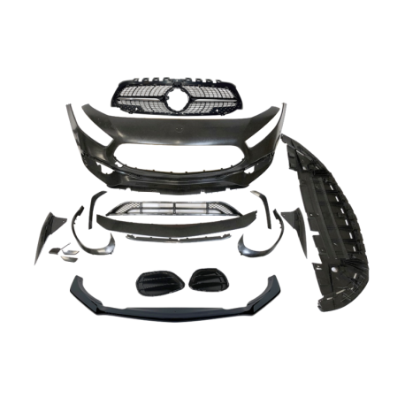 Paragolpes Delantero Mercedes W177 / V177 look A45 S Diamond II Spoiler delantero