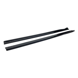 Difusor Taloneras Mercedes W177 Look Amg A35 Negro Brillante