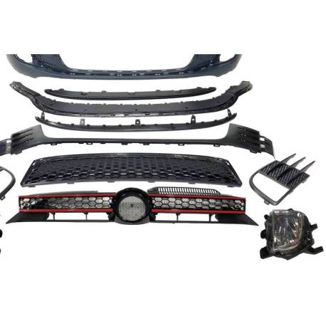 Paragolpes Delantero Volkswagen Golf 6 Look GTI Spoiler delantero