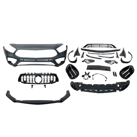Paragolpes Delantero Mercedes W177 / V177 2023+ look A45 Spoiler Delantero