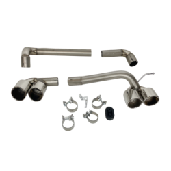 Escape BMW E90 / E92 Look M4, 2 salidas de escape de origen