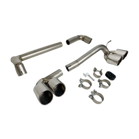 Escape BMW E90 / E92 Look M4, 2 salidas de escape de origen