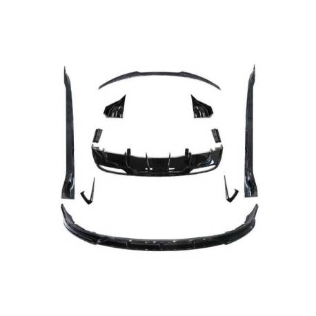 Kit De Carrocería Tesla Model 3 LCI 2024+ Look Fast Negro Brillante