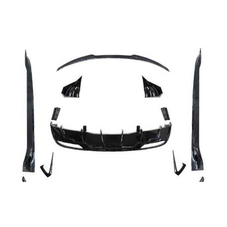 Kit De Carrocería Tesla Model 3 LCI 2024+ Look Fast Negro Brillante