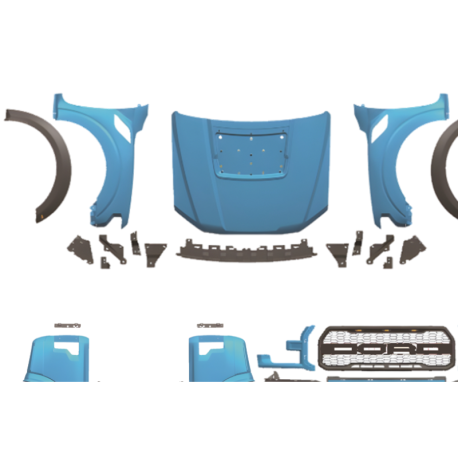 Kit De Carrocería Ford Ranger 2012-2021 Look F150