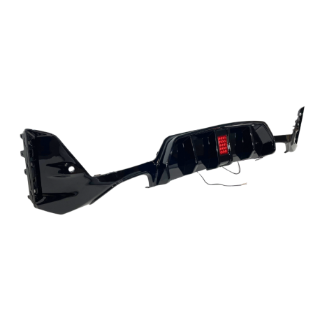 Difusor Trasero BMW G20 / G21 LCI 2023+ Look Competition Brillante Negro Luz de freno led
