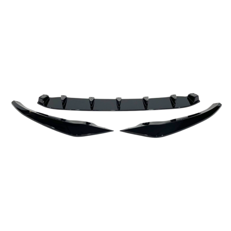 Spoiler Delantero Audi Q8 2024+ Look RSQ8 Negro Brillante